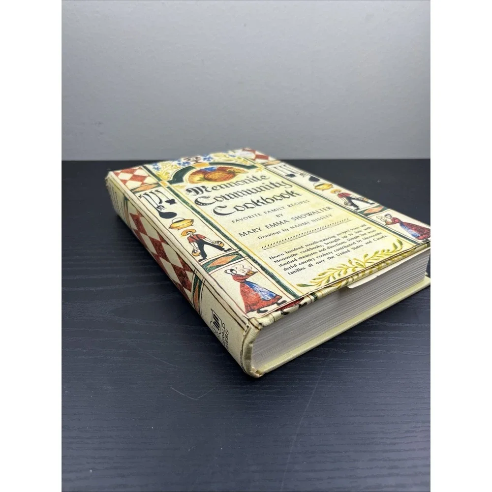 Mennonite Community Cookbook 1956 11th Printing Mary Emma Showalter HC
